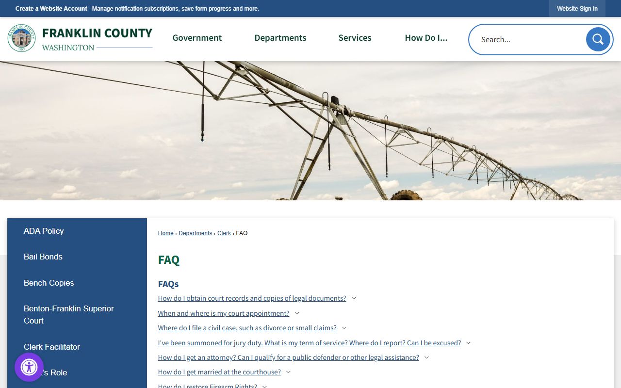 Franklin County death records FAQ for Pasco residents