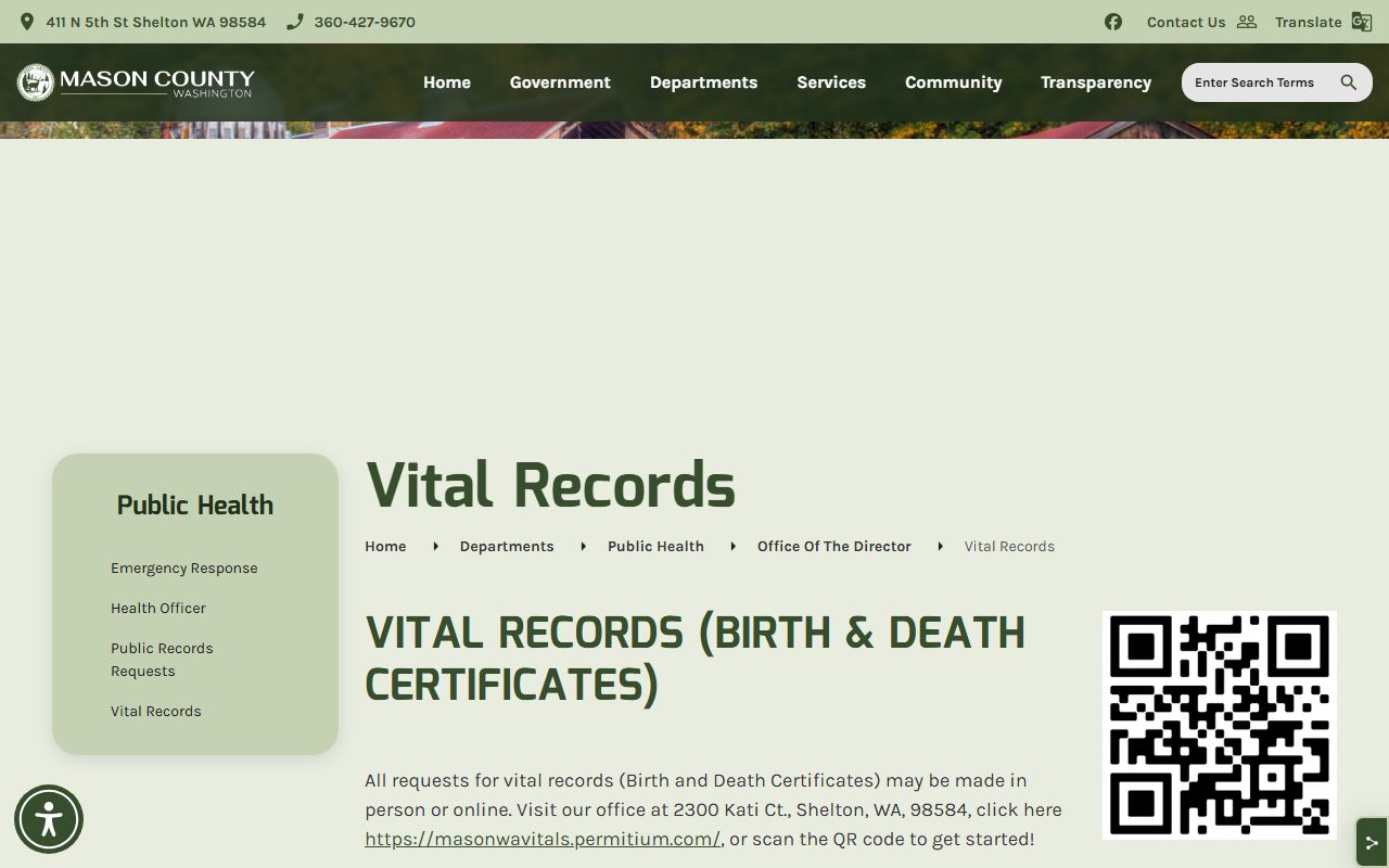 Mason County obituary death records